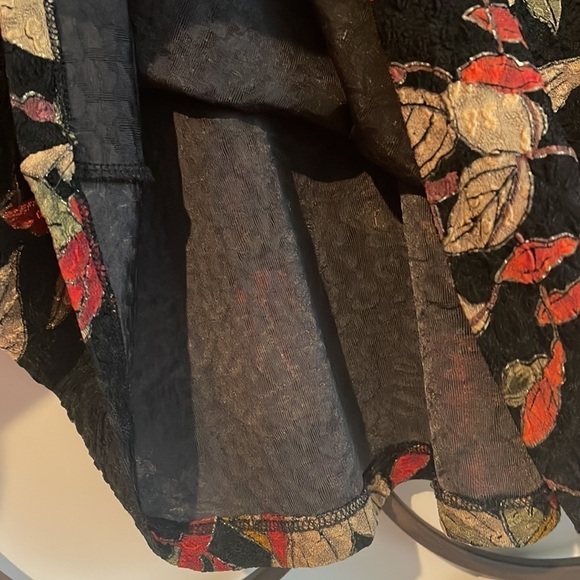 VINTAGE DRESSBARN WOMEN MOSAIC FLORAL SLEEVELESS MOCK TOP SIZE 2X - Picture 8 of 10